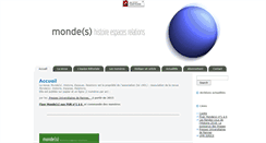 Desktop Screenshot of monde-s.com